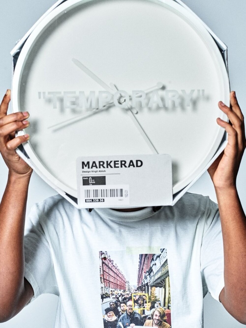 Off White x Virgil Abloh x IKEA clock